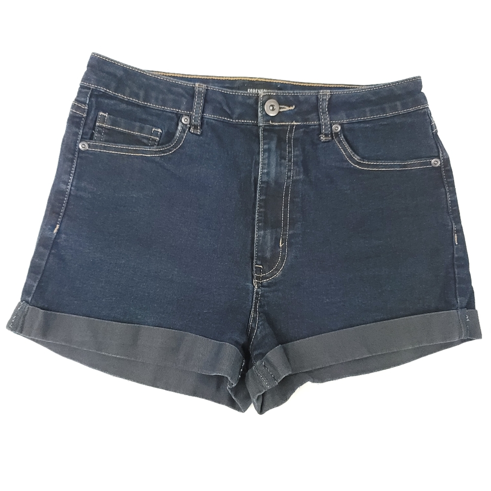Forever 21 High Waist Jean Shorts Size 26